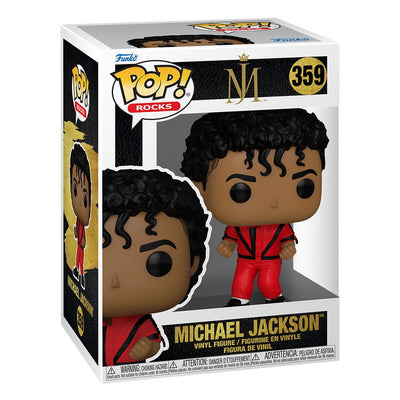 Michael Jackson POP! Rocks Vinyl Figure Thriller 9 cm