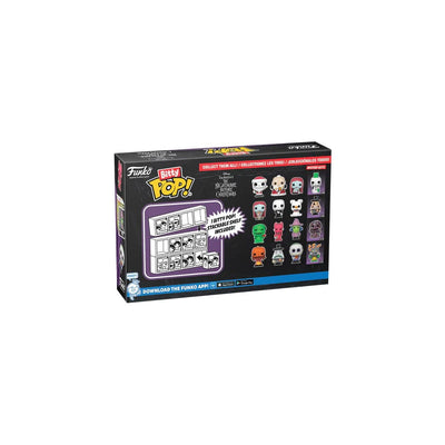 Nightmare Before Christmas Bitty POP! Vinyl Figure 4-Pack Santa Jack 2,5 cm