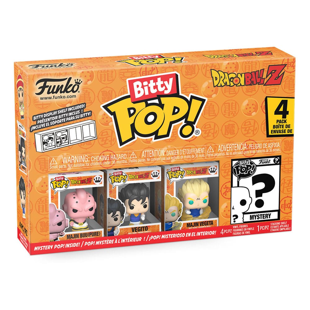 Dragon Ball Bitty POP! Vinyl Figure 4-Pack Gohan 2,5 cm