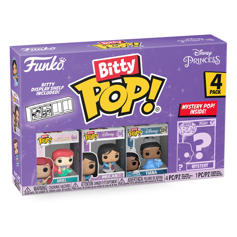 Disney Princesses Bitty POP! Vinyl Figure 4-Pack Ariel 2.5cm