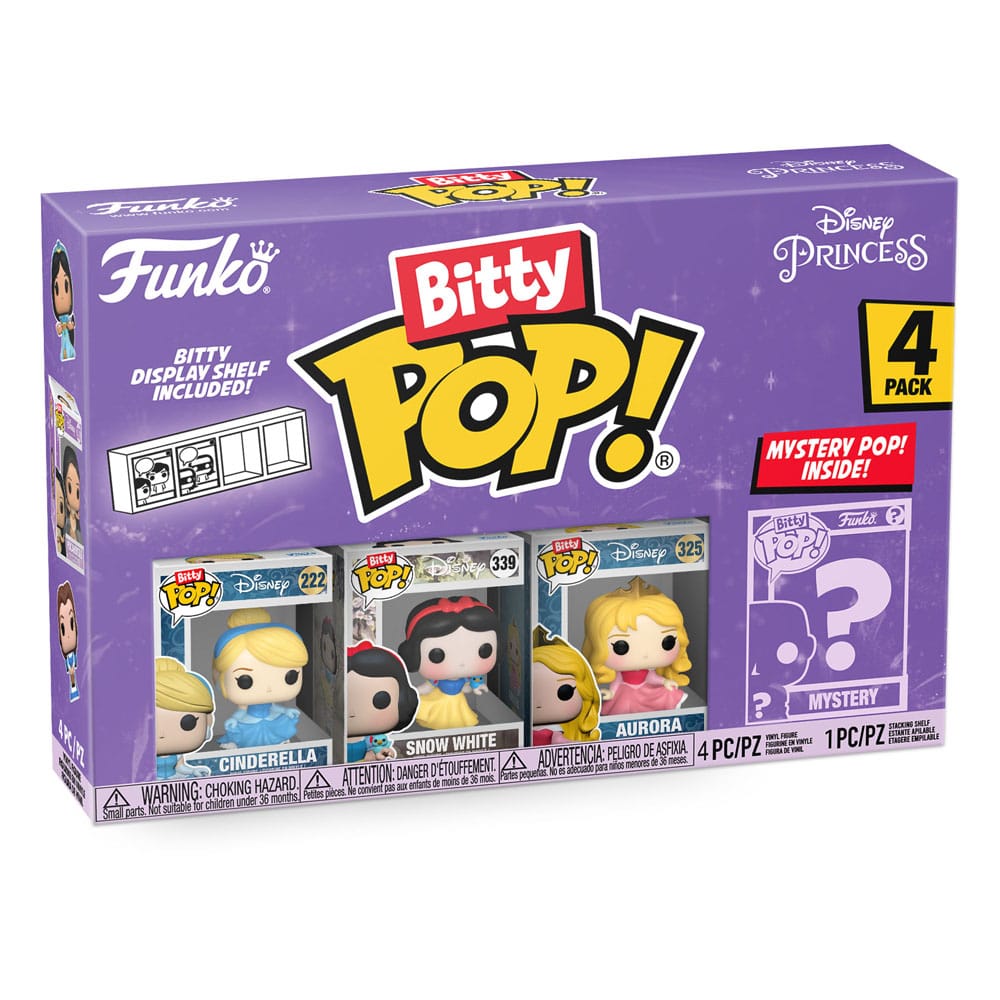 Disney Princesses Bitty POP! Vinyl Figure 4-Pack Cinderella 2.5cm