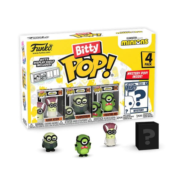 Minions Bitty POP! Vinyl Figure 4-Pack Frankenbob 2.5 cm