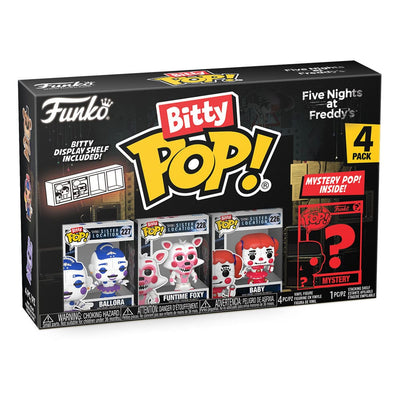 Five Nights at Freddy's Bitty POP! Vinyl Figure 4-Pack Ballora 2,5 cm