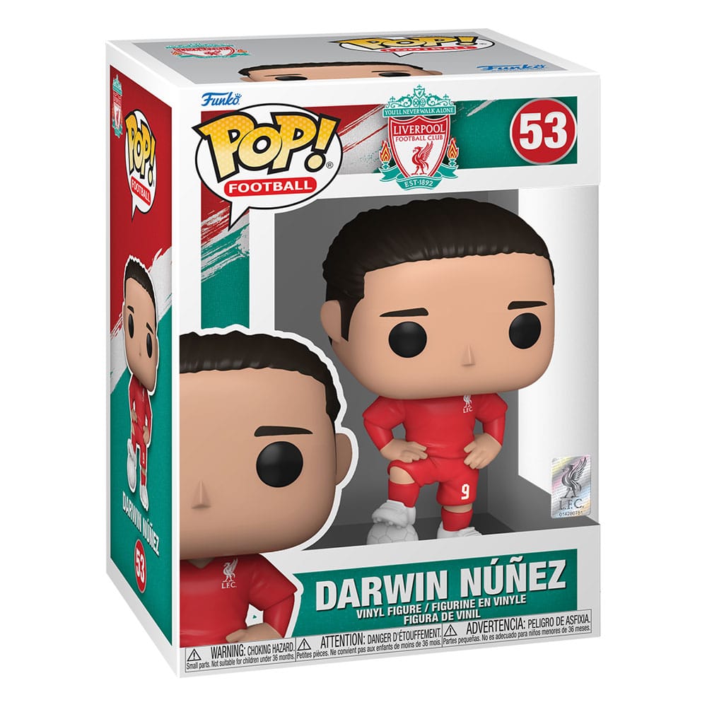 Liverpool F.C. POP! Football Vinyl Figure Darwin Núñez 9 cm