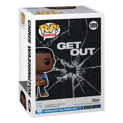 Jordan Peele POP! Movies Vinyl Figure Get Out - Chris Washington w/Deer 9 cm