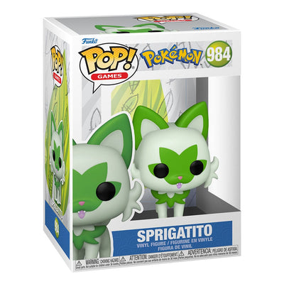Pokémon POP! Games Vinyl Figure Sprigatito(EMEA) 9 cm