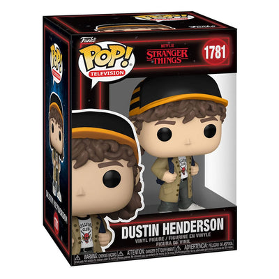 Stranger Things POP! Television Vinyl Figures Dustin Henderson 9 cm