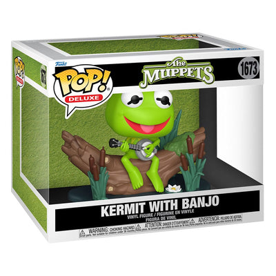 The Muppets POP! Deluxe Vinyl Figure Kermit with Banjo 9 cm