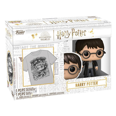 Harry Potter POP! &amp; Tee Box Harry Potter (FL)