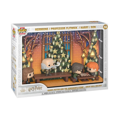 Harry Potter POP Moments Deluxe Vinyl Figures 4-Pack Great Hall Holiday