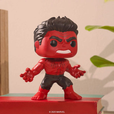 Captain America: Brave New World Super Sized POP! Marvel Vinyl Figure Red Hulk (Retro) 15 cm