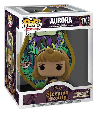 Disney POP! Deluxe Vinyl Figure Aurora(Glass) 9 cm