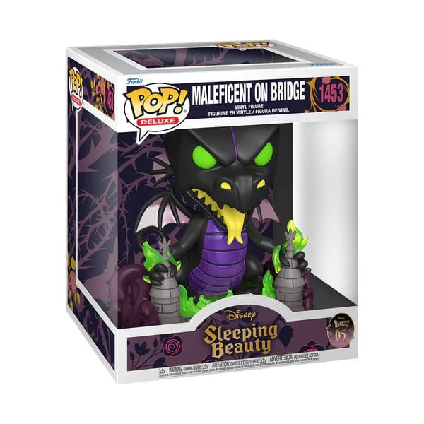 Sleeping Beauty POP! Deluxe Vinyl Figure Maleficent on Bridge 16 cm - Damaged packaging
