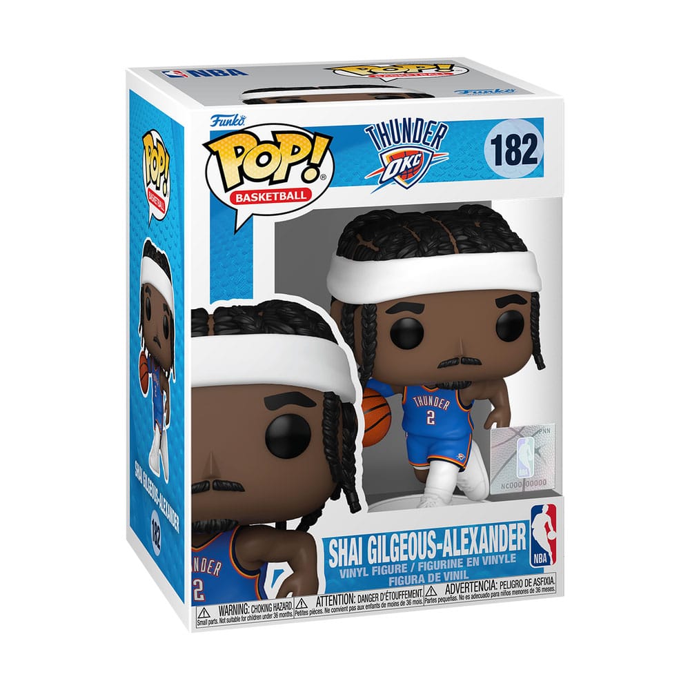 NBA Legends POP! Sports Vinyl Figure Thunder- Shai Gilgeous-Alexander 9 cm