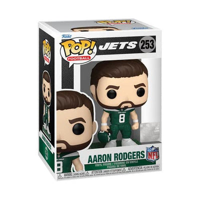 NFL: Legends POP! Sports Vinyl Figure Jets- Aaron Rodgers 9 cm