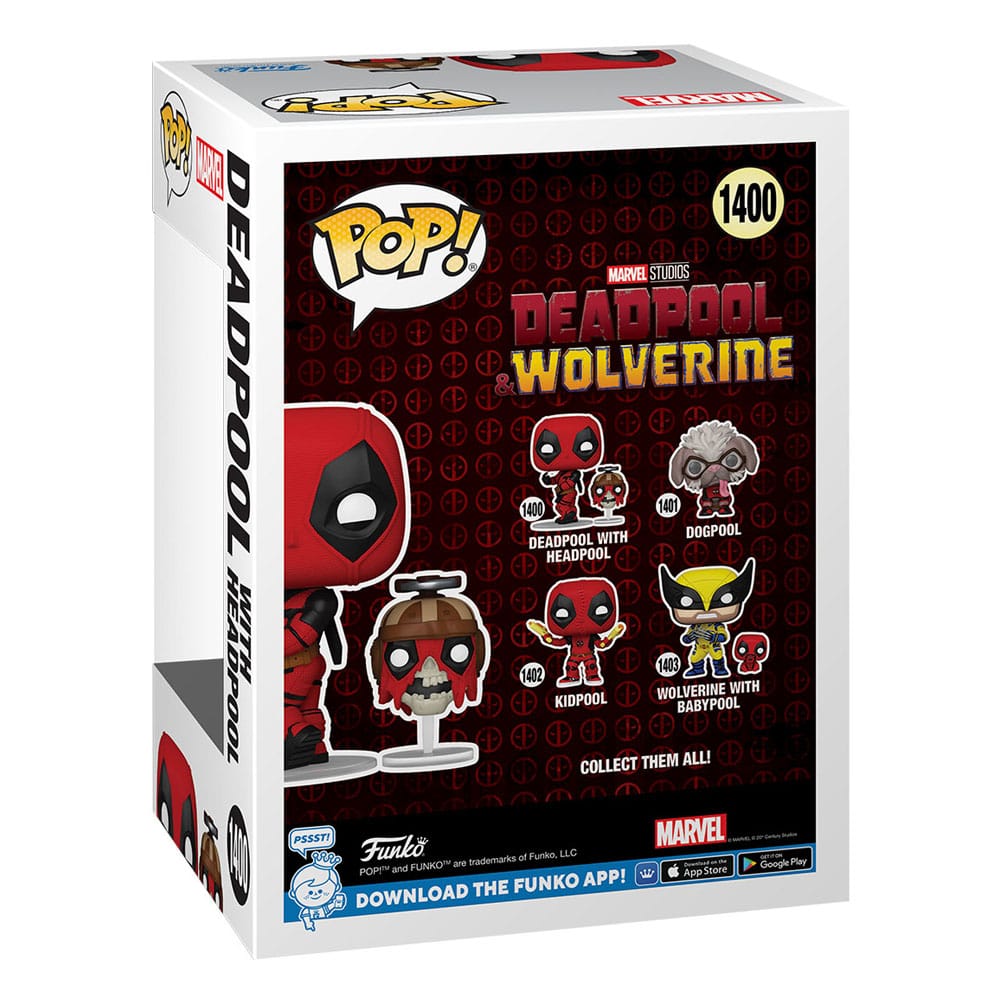 Deadpool 3 POP & Buddy! Vinyl Figure Deadpool w/Headpool 9 cm