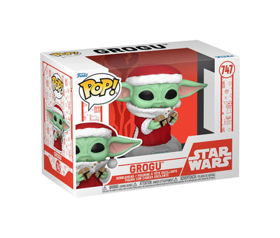 Star Wars: Mandalorian POP! Vinyl Figure Holiday Grogu 9 cm