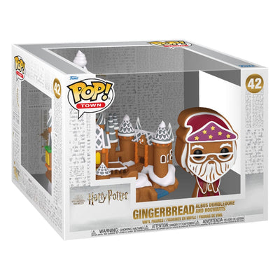 Harry Potter POP! Town Vinyl Figure Dumbledore &amp; Hogwarts 9 cm