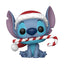 Disney POP! Vinyl Figure Holiday Stitch w/CC 9 cm