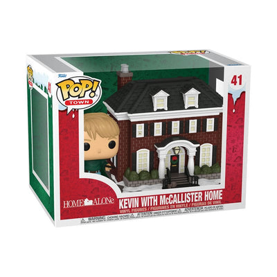 Home Alone POP! Town Vinyl Figure Kevin with McCallister Home 9 cm