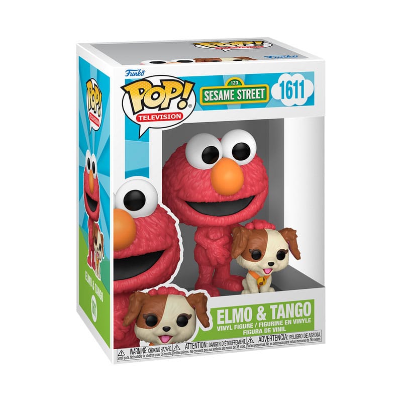 Sesame Street POP! TV Vinyl Figure Elmo &amp; Tango 9 cm