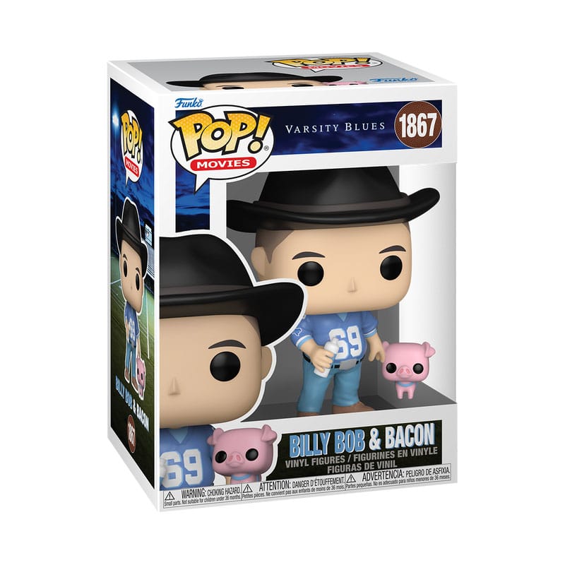 Varsity Blues POP & Buddy! Vinyl Figure Billy w/Bacon 9 cm