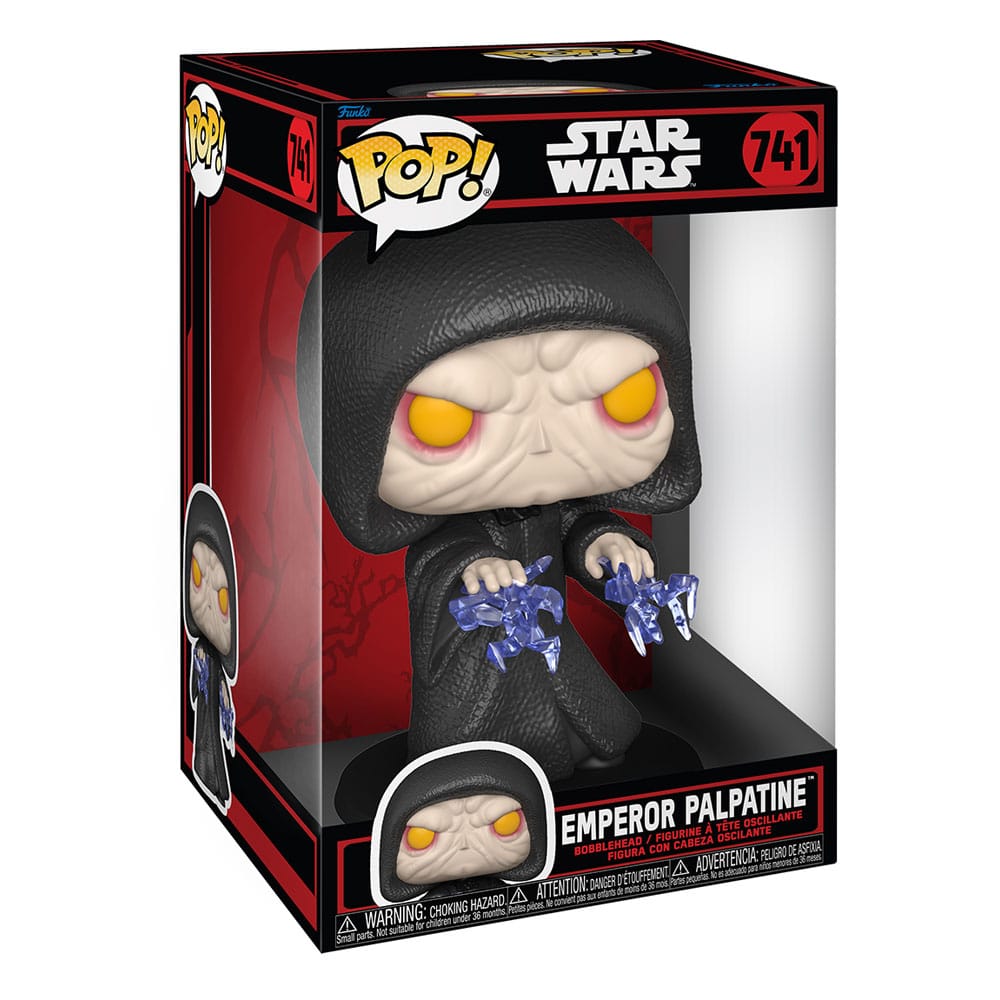 Star Wars: Dark Side Super Sized Jumbo POP! Vinyl Figure Palpatine 25 cm