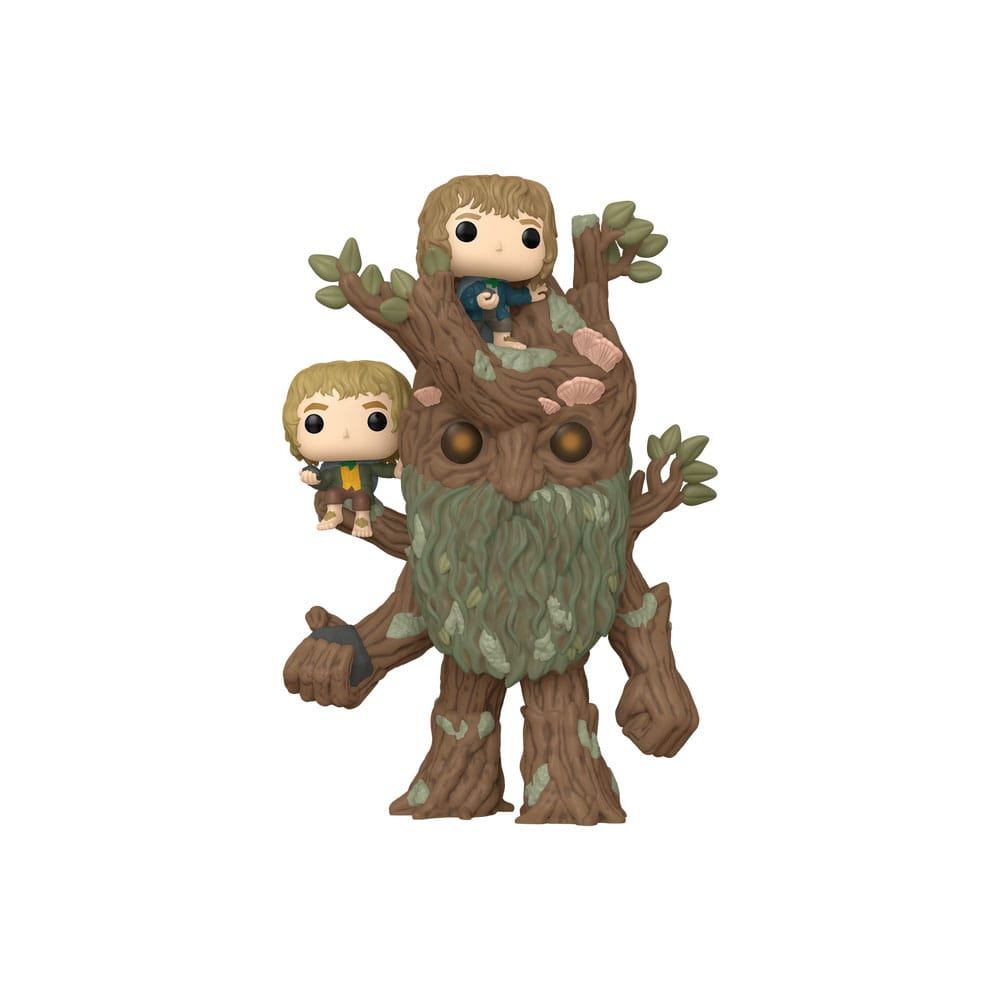 The Lord of the Rings Super Sized POP! Animation Vinyl Figure Treebeard w/Mary &amp; Pip 15 cm