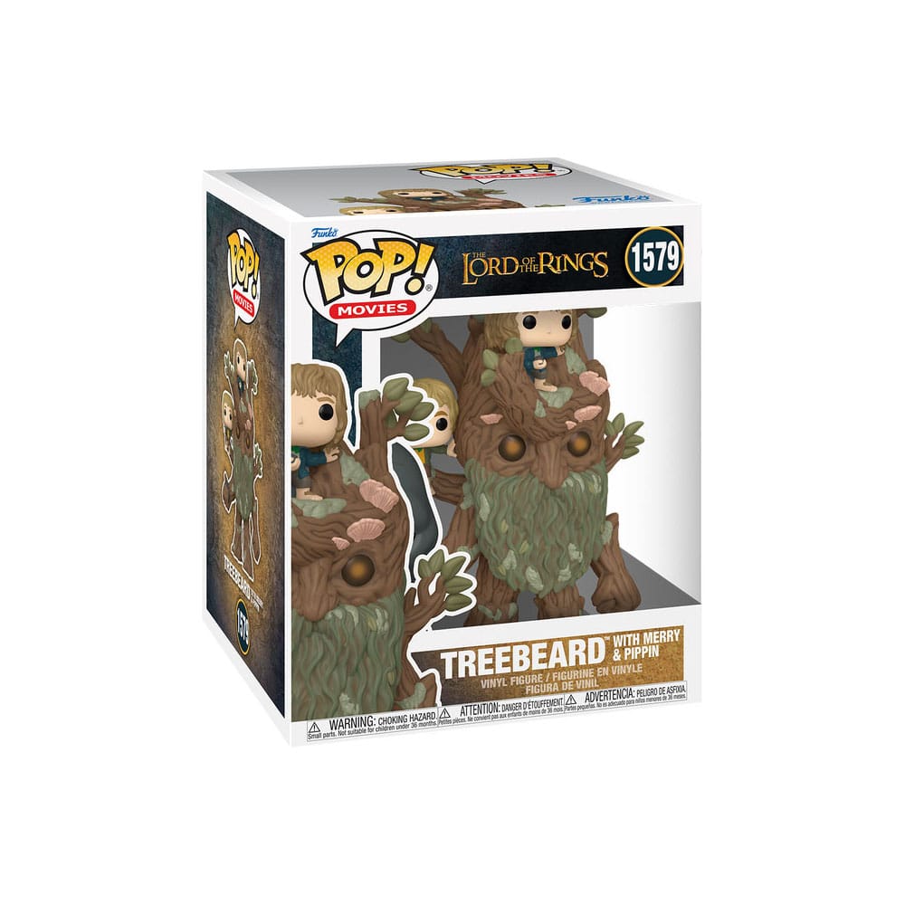 The Lord of the Rings Super Sized POP! Animation Vinyl Figure Treebeard w/Mary &amp; Pip 15 cm