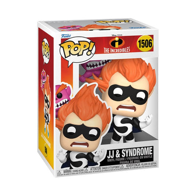 Incredibles 20th Anniversary POP! Vinyl Figure JJ &amp; Syndrome 9 cm