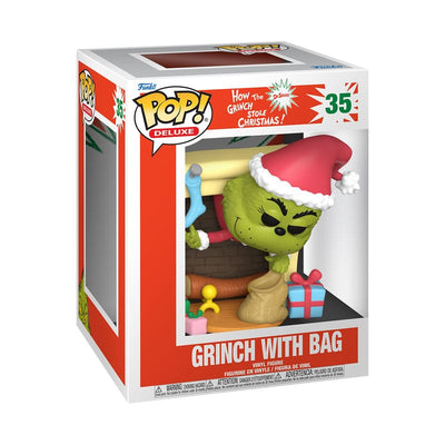 The Grinch POP! Deluxe Vinyl Figure Grinch w/Bag 9 cm