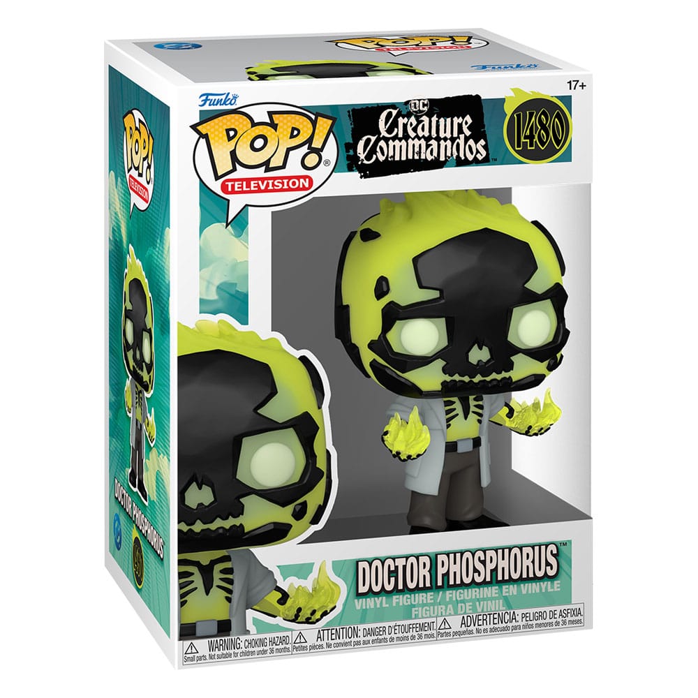 Creature Commandos POP! TV Vinyl Figure Dr. Phosphorus 9 cm