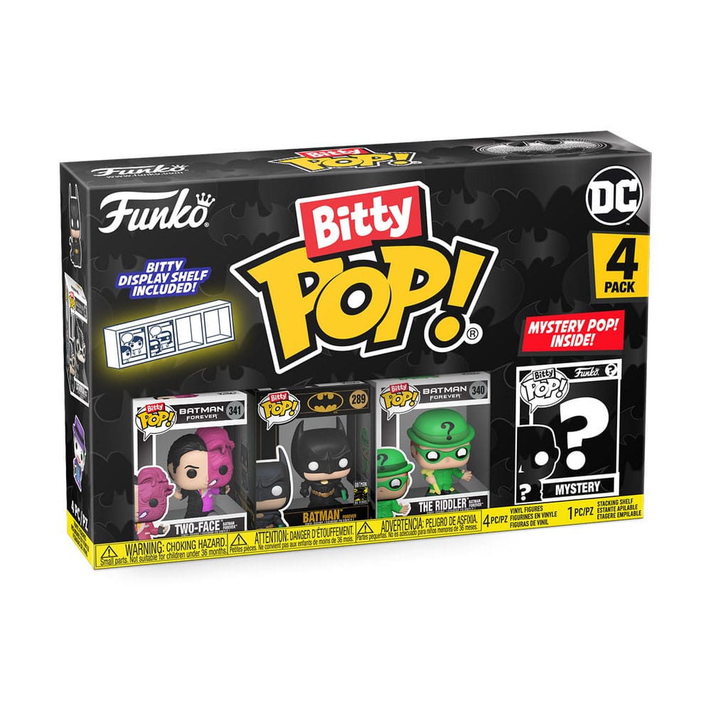 Batman 85th Anniversary Bitty POP! Vinyl Figure 4-Pack Two Face 2,5 cm