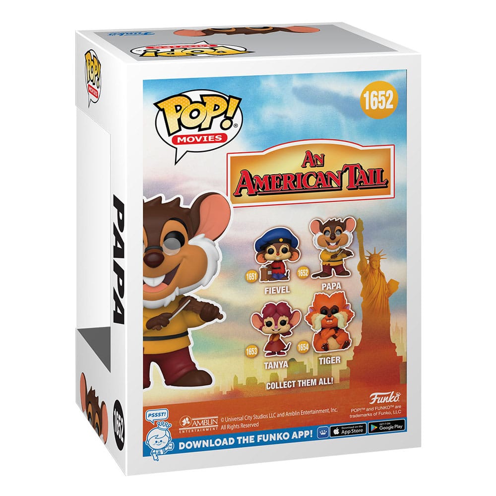 An American Tail POP! Movies Vinyl Figure Pope 9 cm