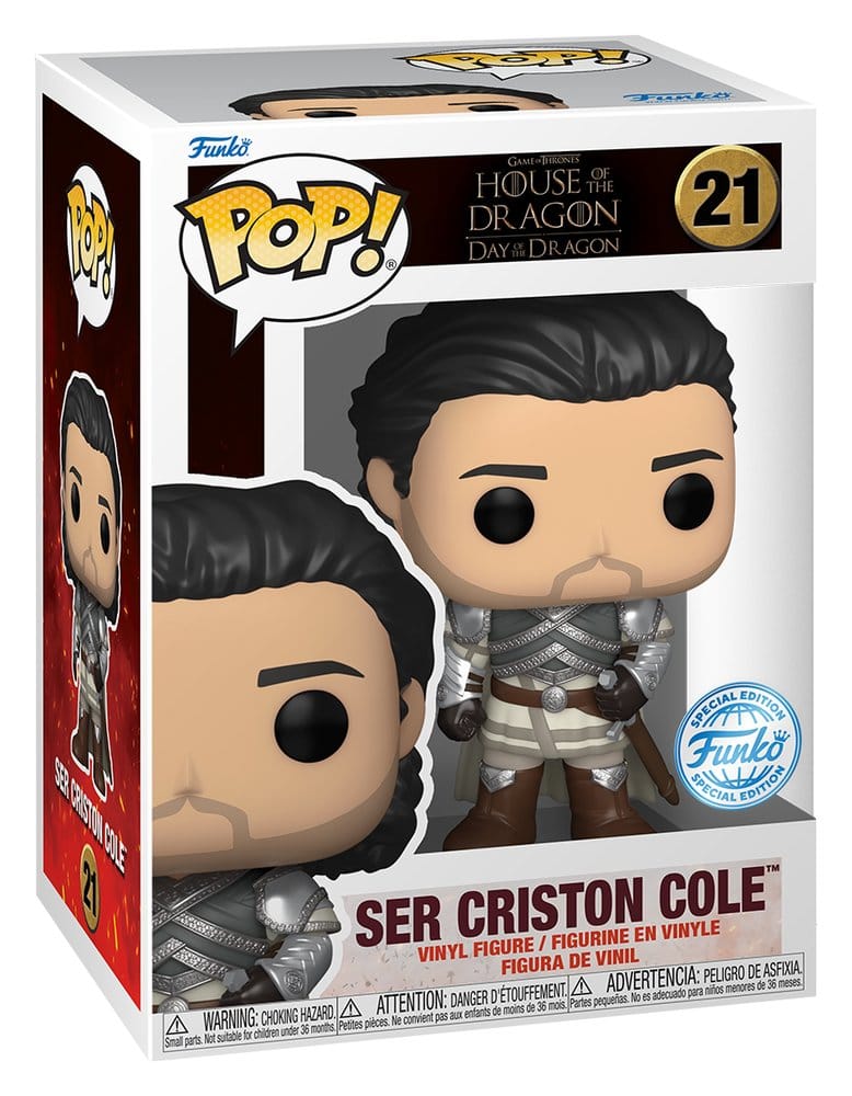 House of the Dragon POP! Vinyl Figure Ser Criston Cole Exclusive Edition 9 cm