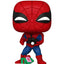 Marvel POP! Vinyl Figure Holiday Spiderman w/Open gift 9 cm