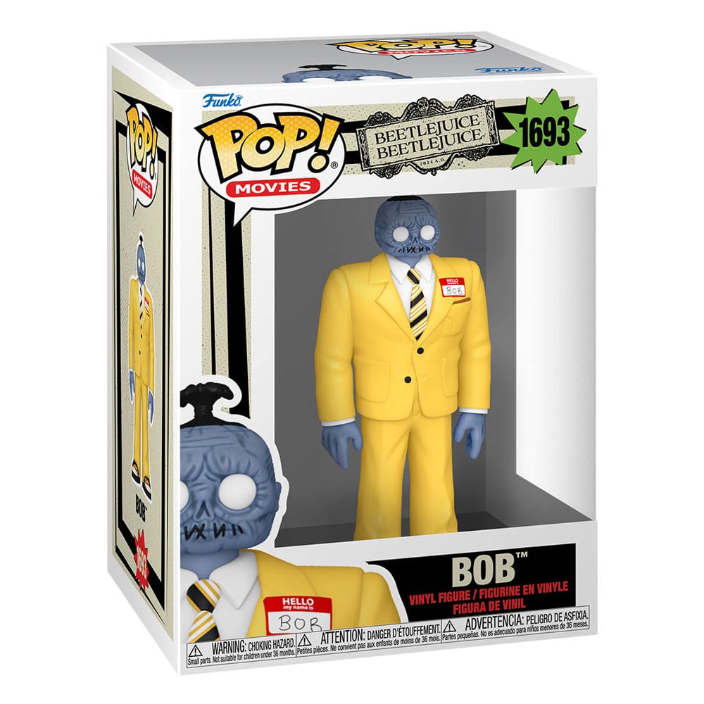 Beetlejuice 2 POP! Movies Vinyl Figure Bob 9 cm