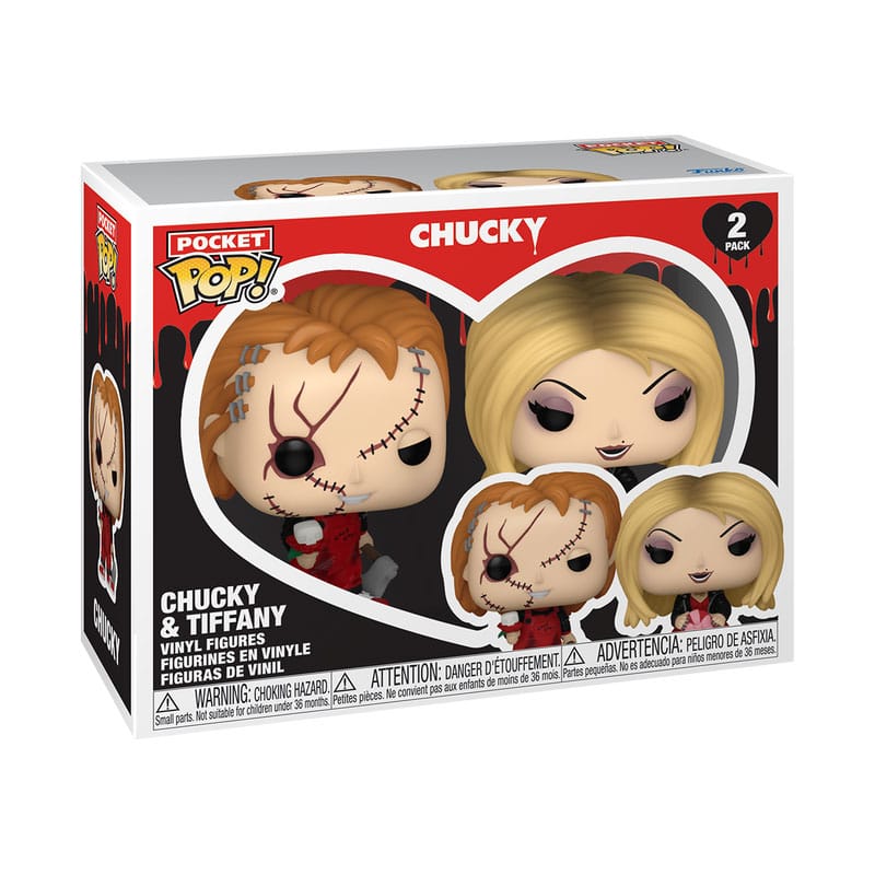 Child's Play Pocket POP! Vinyl Figure 2-Pack Valentines 4 cm