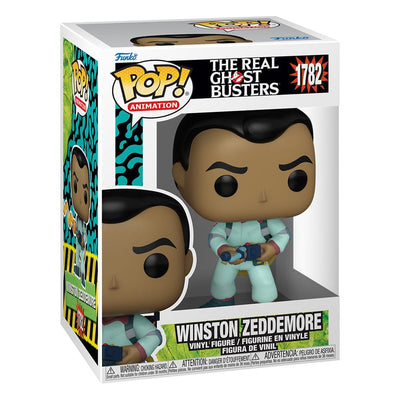 The Real Ghostbusters POP! Plus Animation Vinyl Figures Winston Zeddemore 9 cm