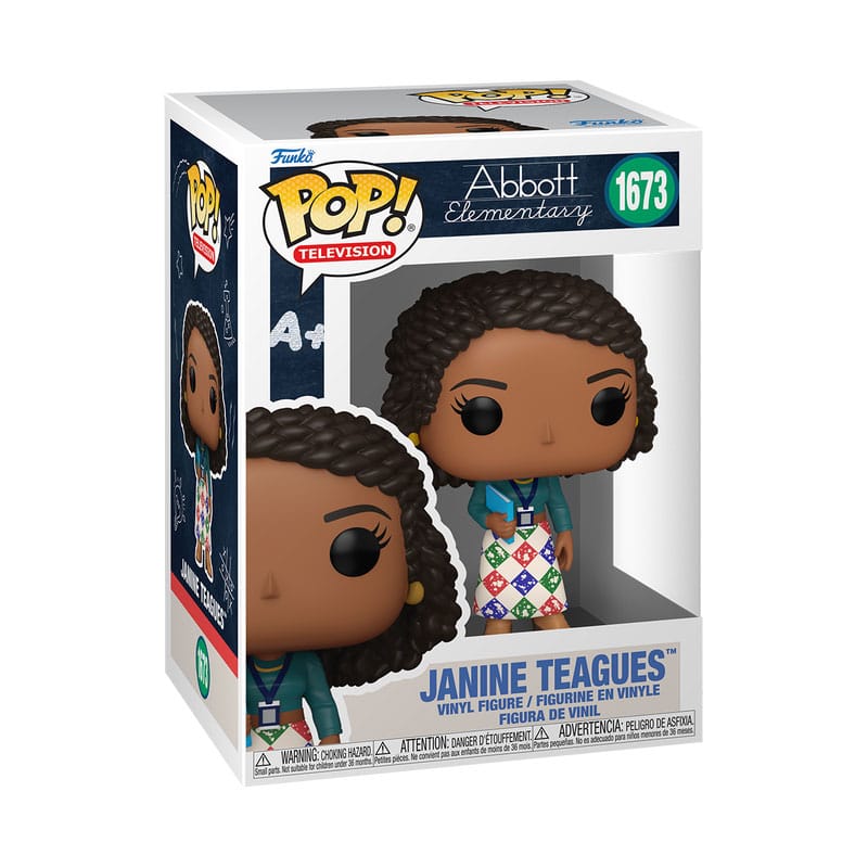 Abbott Elementary POP! TV Vinyl Figure Janine Teagues 9 cm