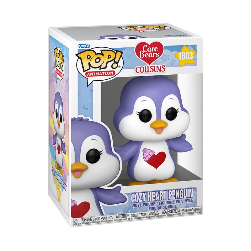 The Care Bears POP! Animation Vinyl Figure Cozy Heart Penguin 9 cm