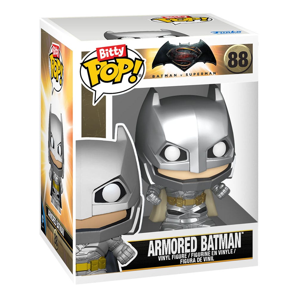 DC Comics Bitty POP! Rides Vinyl Figure Batman w/Batmobile 2.5 cm