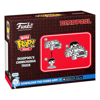 Marvel POP! Rides Vinyl Figure Deadpool w/Chimichanga Truck 2,5 cm