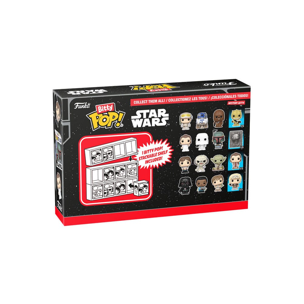 Star Wars Bitty POP! Vinyl Figure 4-Pack Luke 2.5cm
