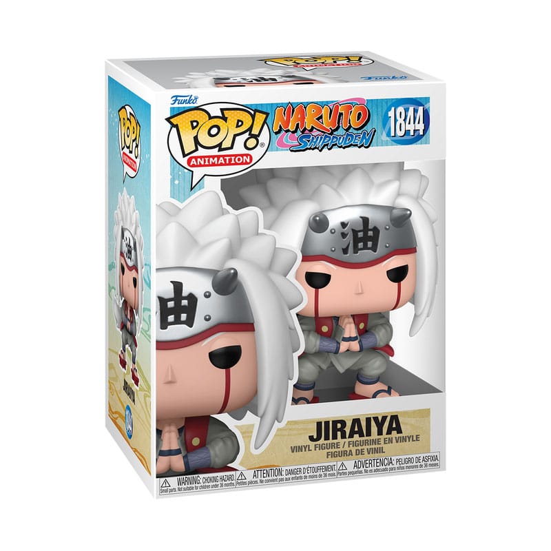 Naruto Shippuden POP! Animation Vinyl Figures Jiraiya 9 cm