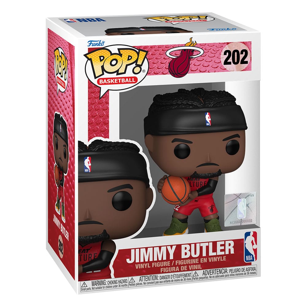 NBA Legends POP! Sports Vinyl Figure Heat- Jimmy Butler(CE 24) 9 cm