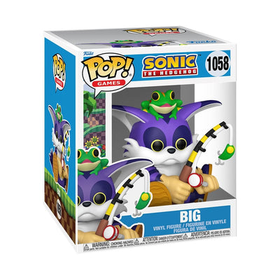 Sonic the Hedgehog Oversized POP! Vinyl Figure Big the Cat w/Froggy 15 cm