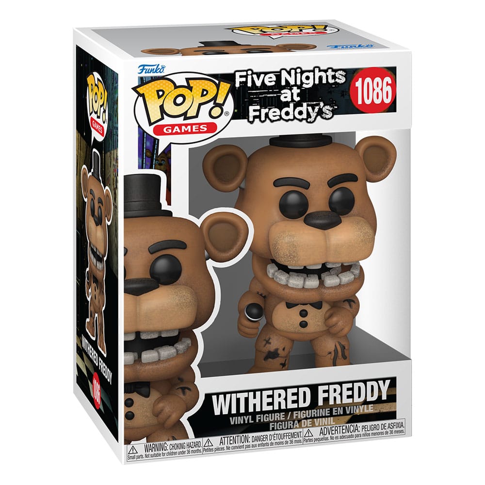 Five Nights at Freddy's POP! Vinyl Figure Withered Freddy 9 cm
