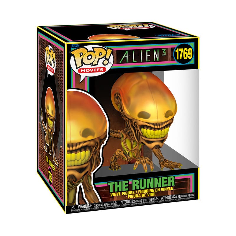 Alien 3 Super Sized POP! Marvel Vinyl Figure The Runner (BLKLT) Exclusive Edition 15 cm