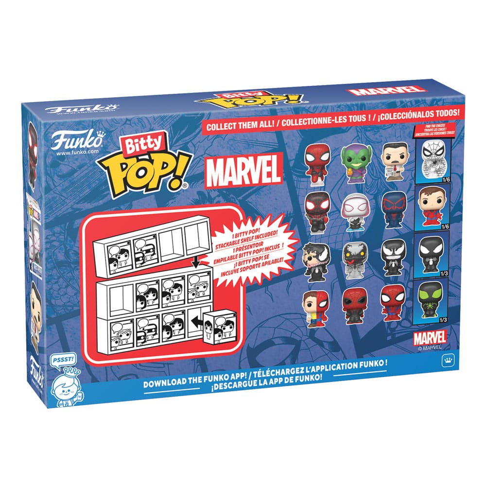 Spider-Man Bitty POP! Vinyl Figure 4-Pack Series 4 2 cm
